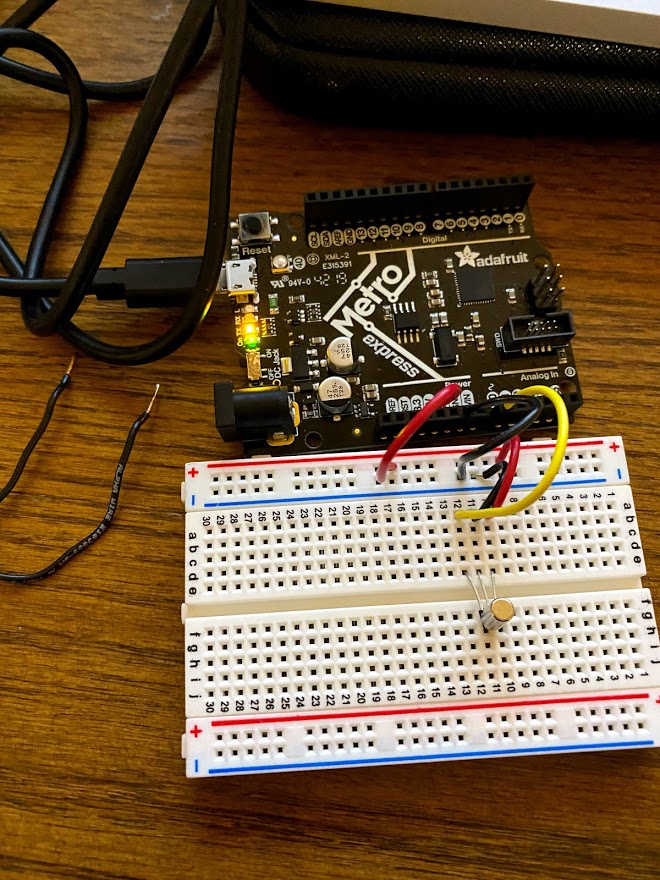 capacitive sensor build